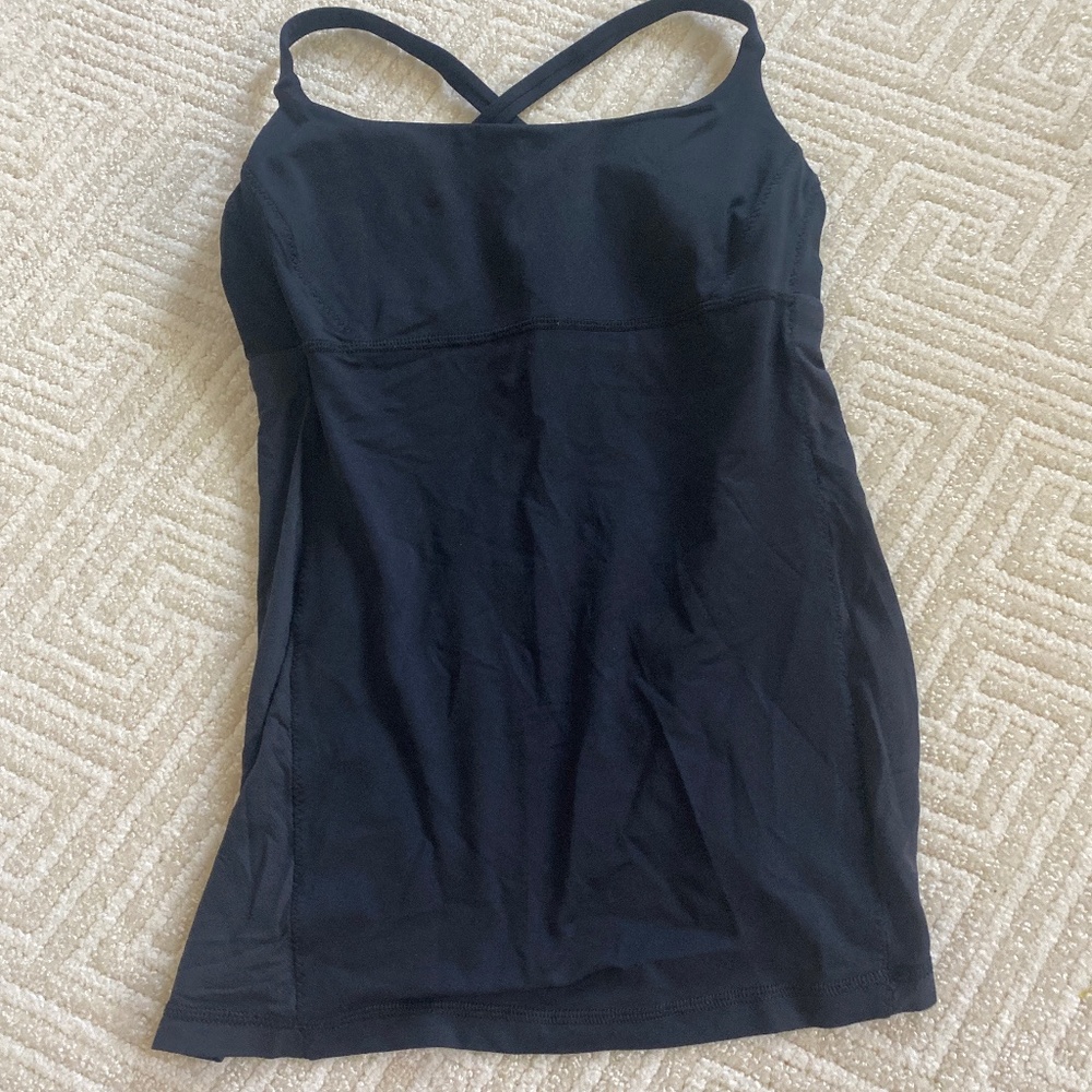 Lululemon Black Breathable Tank